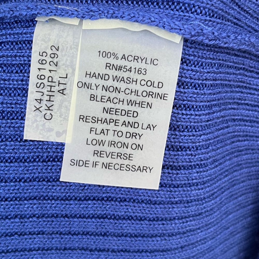 Calvin Klein Ribbed Knit Tee - Picture 7 of 7